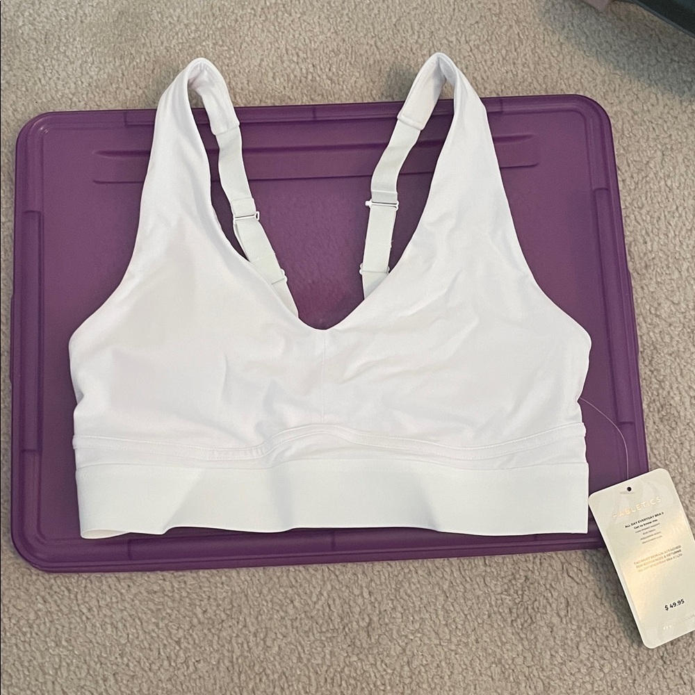 Fabletics White Sports Bra